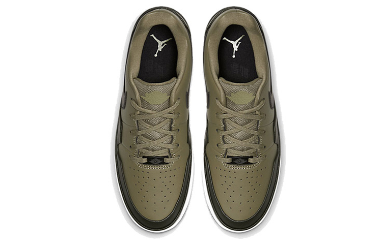 Женские кроссовки Jordan Air Jordan 1 Jester Xx Low Laced (темно-зеленые) — Зелёный — фото 4