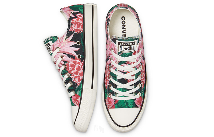 Кеды Converse Chuck Taylor All Star Low (черно-красные) — фото 6