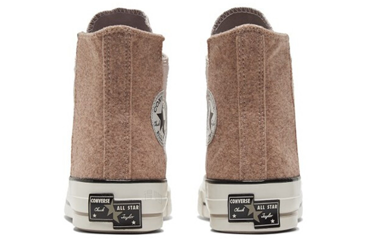 Женские кеды Converse Chuck Taylor All Star 1970s (бежево-коричневые) — фото 4
