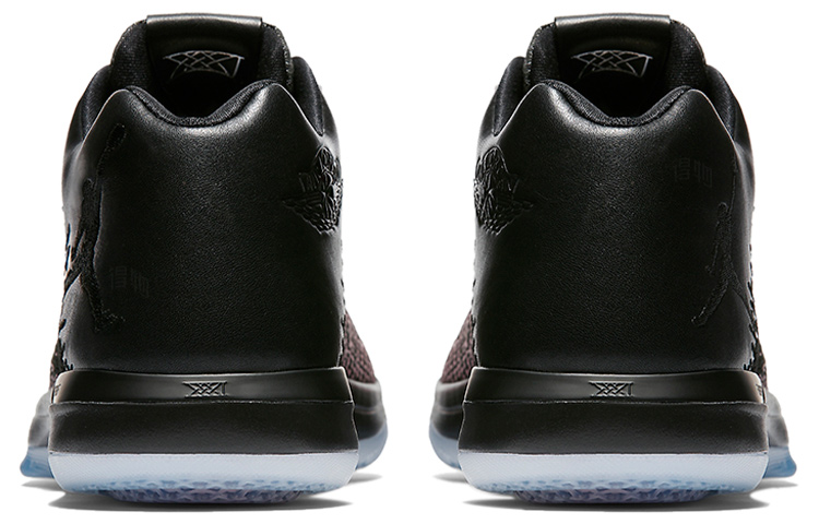 Мужские кроссовки Jordan Air Jordan 31 Low Oreo (черно-розовые) — фото 5