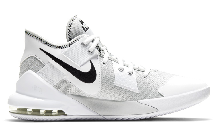 Мужские кроссовки Nike Air Max Impact 2 (бело-серо-черные) — Белый / серый / чёрный — фото 2