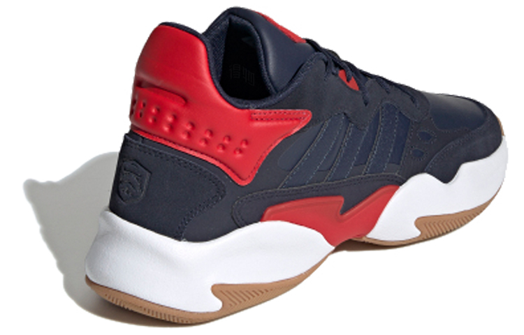 Мужские кроссовки adidas STREETSPIRIT 2.0 (черно-красные) — Чёрный / красный — фото 3