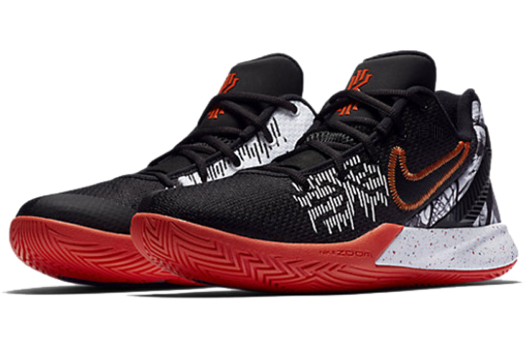 Кроссовки Nike Flytrap 2 Kyrie EP (черные) — Чёрный — фото 3