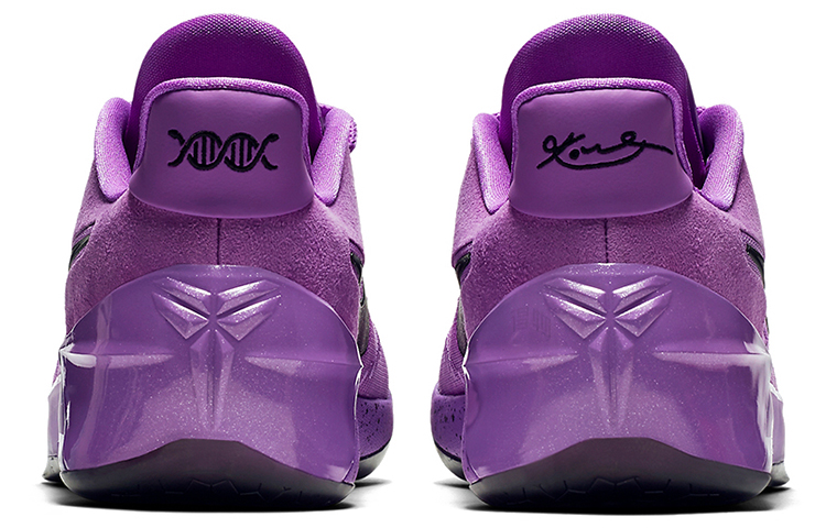 Мужские кроссовки Nike Kobe AD 12 OG (фиолетово-черные) — Фиолетовый / чёрный — фото 5