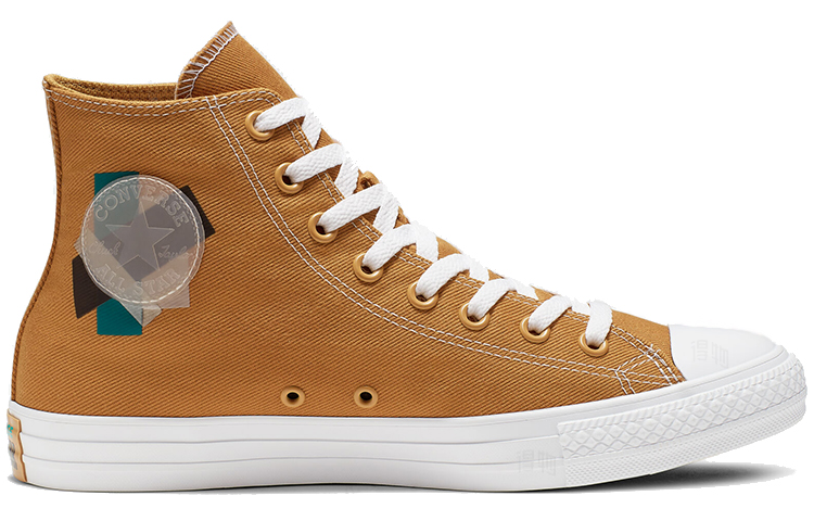 Кеды Converse Chuck Taylor All Star Space Racer High Top (коричневые) — фото 2