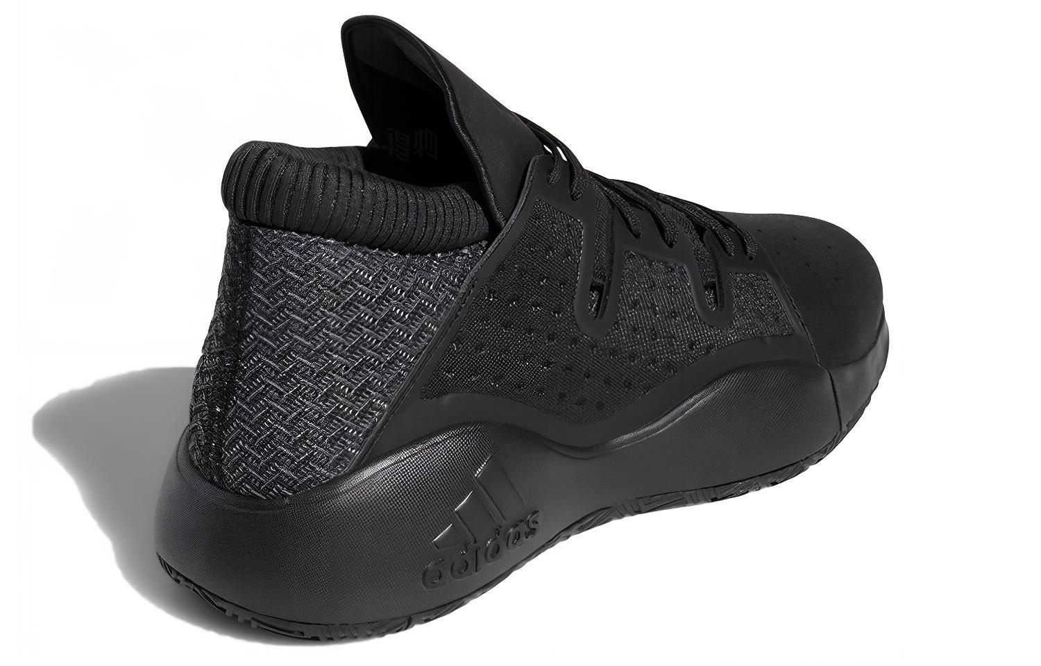 Мужские кроссовки adidas PRO Vision (черные) — фото 4