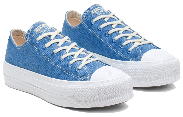 Женские кеды Converse Renew Cotton Chuck Taylor All Star (синие) — фото 3