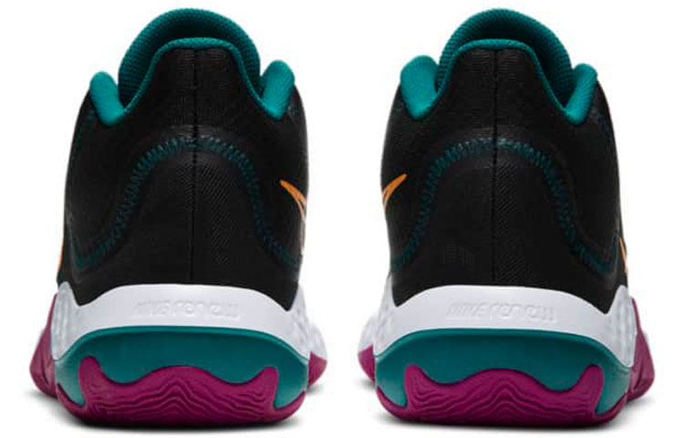 Кроссовки Nike Renew Elevate (черно-зелено-фиолетовые) — фото 5