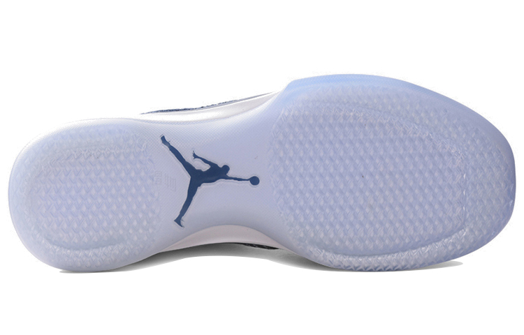Мужские кроссовки Jordan Air Jordan 31 Low Midnight Navy (сине-белые) — фото 4
