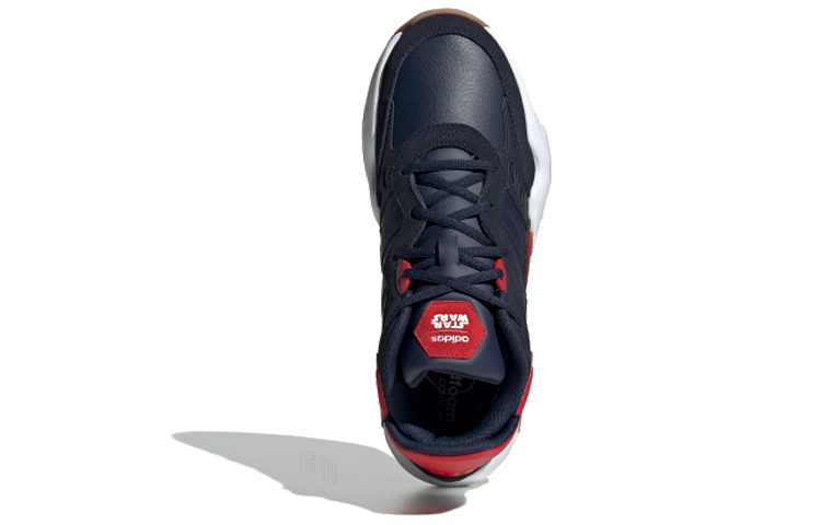 Мужские кроссовки adidas STREETSPIRIT 2.0 (черно-красные) — Чёрный / красный — фото 4