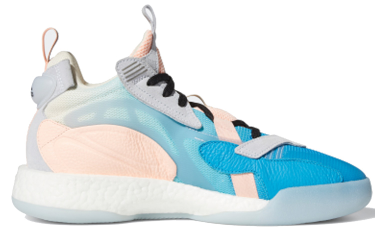 Мужские кроссовки adidas ZoneBoost (голубые) — фото 2