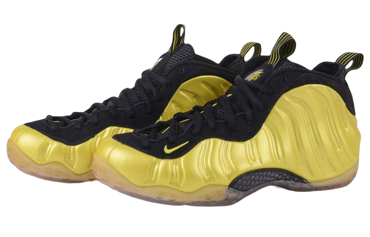 Мужские кроссовки Nike Foamposite One Electrolime (лимонно-желтые) — фото 3