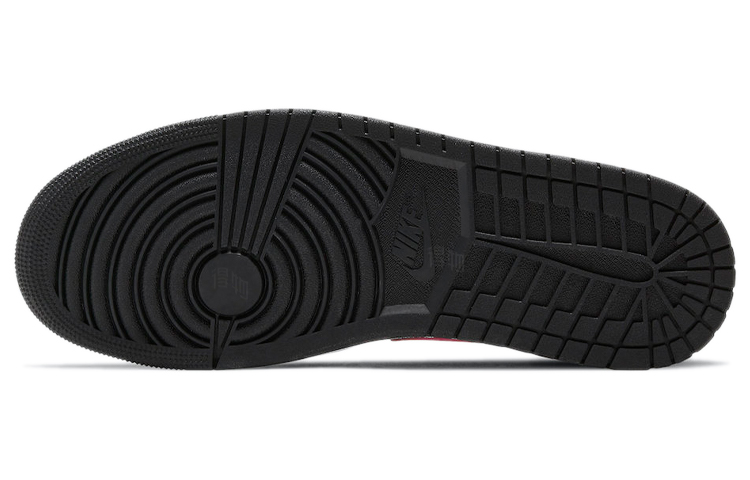Мужские кроссовки Jordan Air Jordan 1 mid "shadow" (серо-черно-розовые) — фото 6