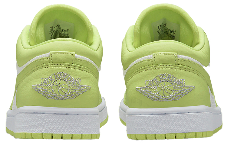 Женские кроссовки Jordan Air Jordan 1 Low "Limelight" (неоново-желтые) — 荧光黄 — фото 5