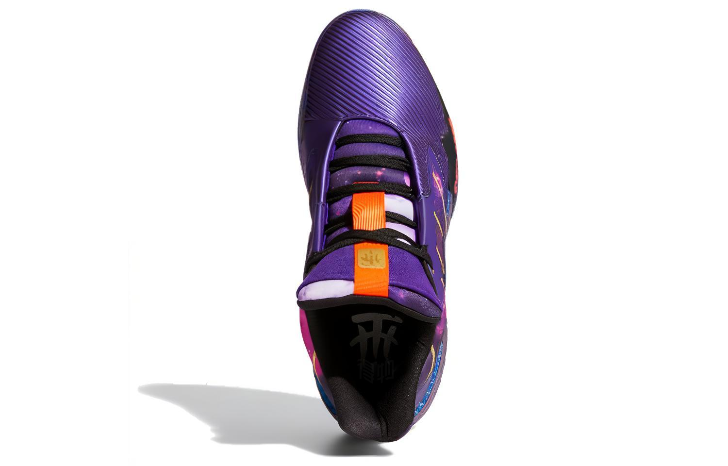 Мужские кроссовки adidas T-mac Millennium 2 (синие с принтом) — фото 4