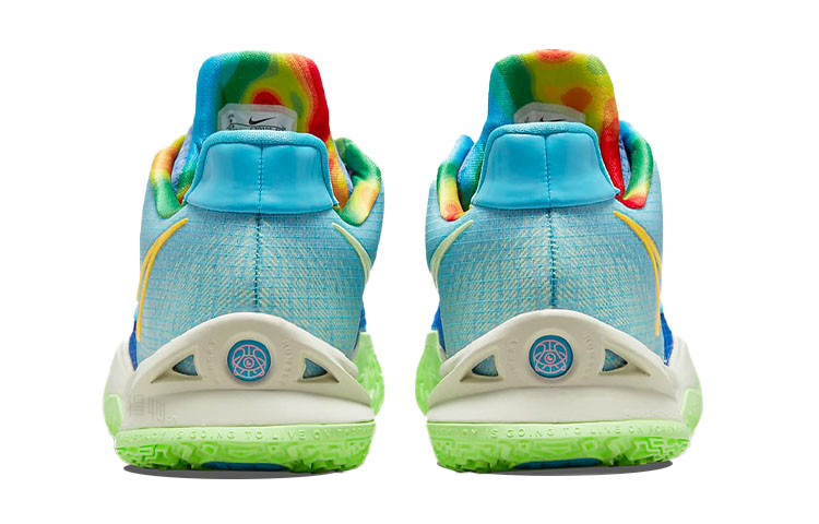 Кроссовки Nike Kyrie Low 4 EP (синие) — фото 5