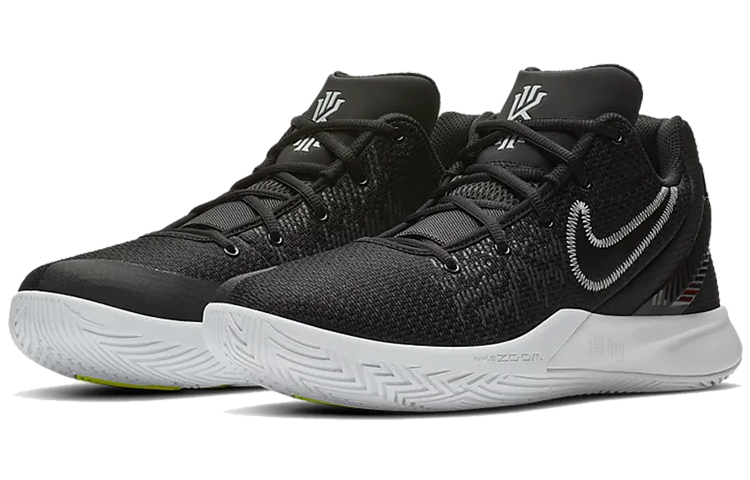 Кроссовки Nike Flytrap 2 Kyrie (черно-белые) — фото 3