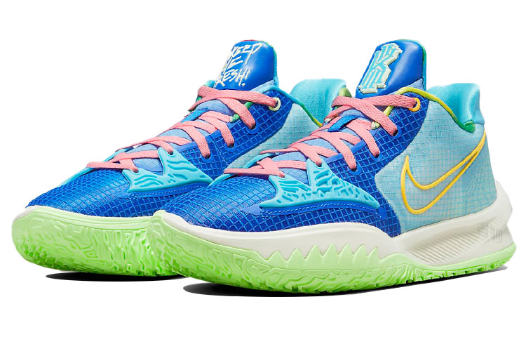 Кроссовки Nike Kyrie Low 4 EP (синие) — фото 3