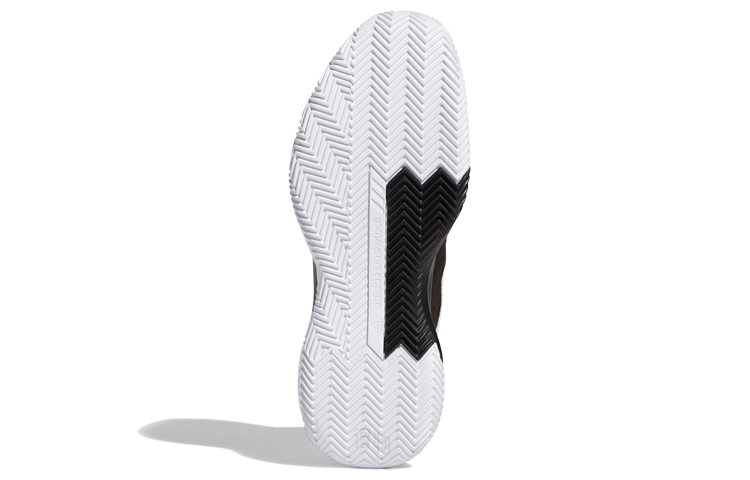 Мужские кроссовки adidas Court Vision 2 (бело-черные) — Белый / чёрный / красный — фото 6