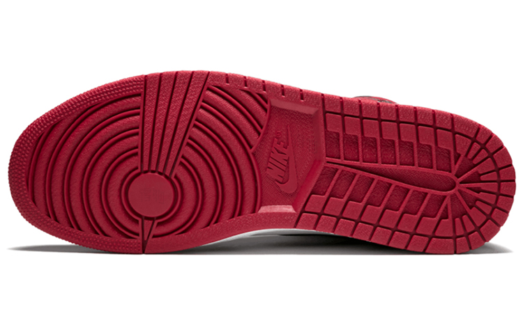 Мужские кроссовки Jordan Air Jordan 1 Retro Chicago 2015 (бело-красно-черные) — Белый / красный / чёрный — фото 4