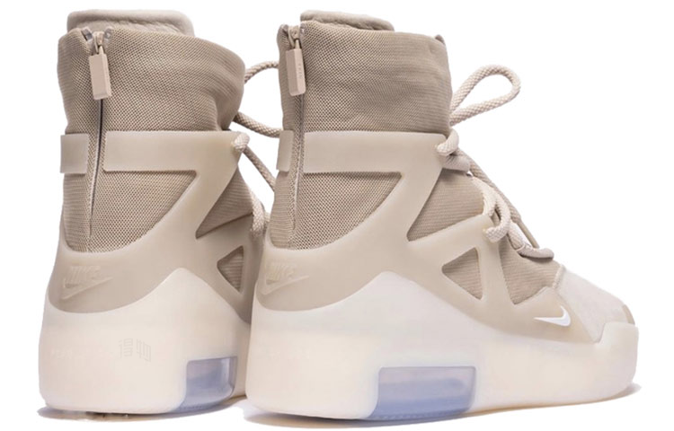 Кроссовки Nike × Fear of God Air Fear of God 1 oatmeal fog Air (хаки) — фото 4