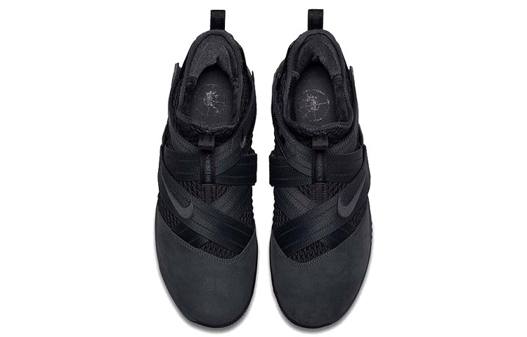 Мужские кроссовки Nike zoom soldier 12 Soldier SFG EP (черные) — Чёрный — фото 3