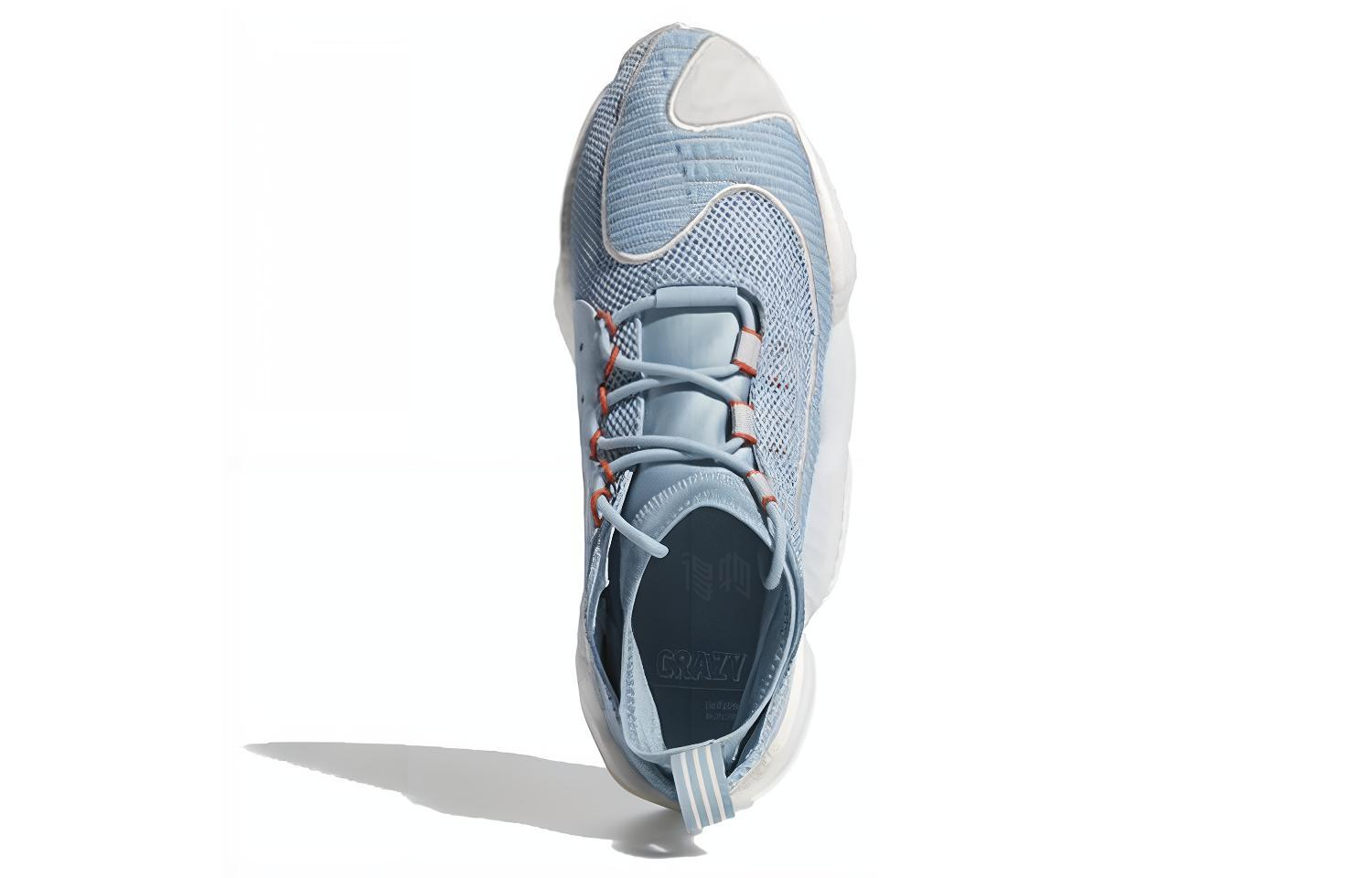 Кроссовки adidas originals Crazy BYW 2.0 (черно-белые) — Белый / синий — фото 4