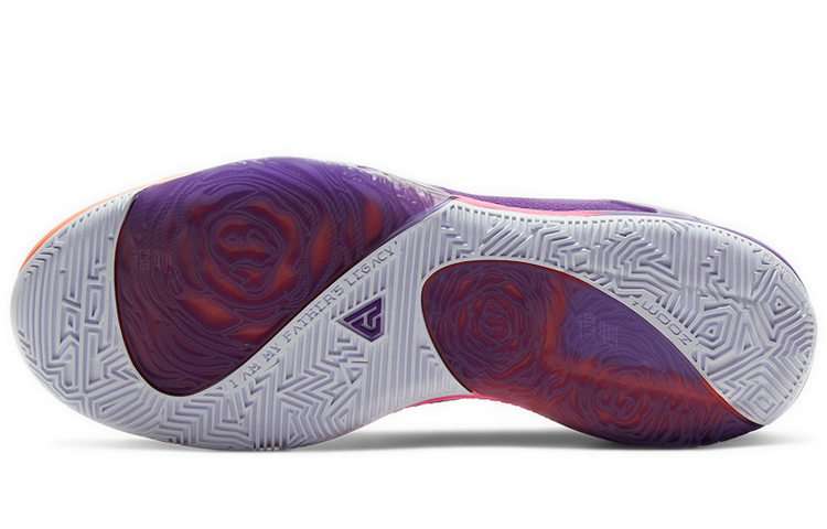 Кроссовки Nike Freak 1 (розово-фиолетовые) — Розовыйфиолетовый — фото 6