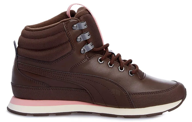 Мужские ботинки PUMA Vista Mid Utility (коричневые) — Коричневый — фото 2