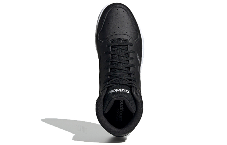 Мужские кроссовки adidas Gametaker PU (черно-белые) — Чёрный / белый — фото 5