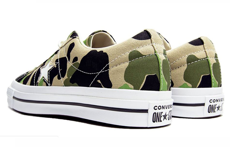 Кеды Converse One Star (зеленые) — фото 4