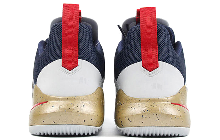 Мужские кроссовки Nike Ambassador 11 (бело-сине-красные) — Белый / синий / красный — фото 4