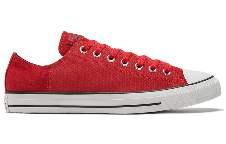 Кеды Converse Chuck Taylor All Star (красно-белые) — Красный / белый — фото 2