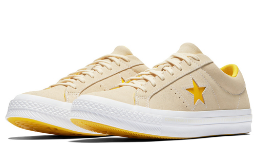 Кеды Converse One Star Ox (желтый) — Жёлтый — фото 2