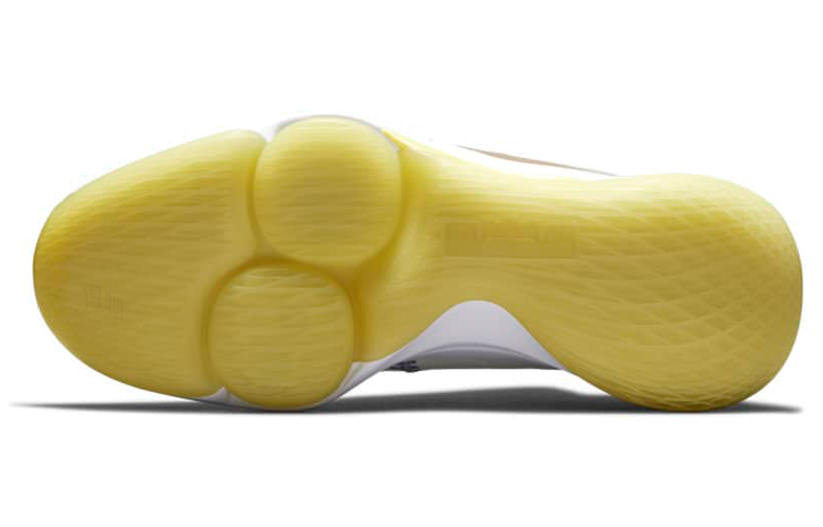 Мужские кроссовки Nike Witness 5 (бело-желто-фиолетовые) — Белый / жёлтый / фиолетовый — фото 6