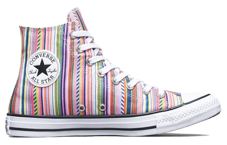 Кеды Converse All Star (разноцветные) — 撞色 — фото 2