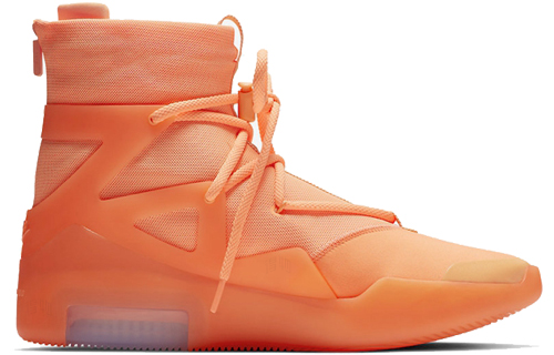 Мужские кроссовки Nike × Fear of God Air Fear of God 1 Orange Pulse (оранжевый) — фото 2