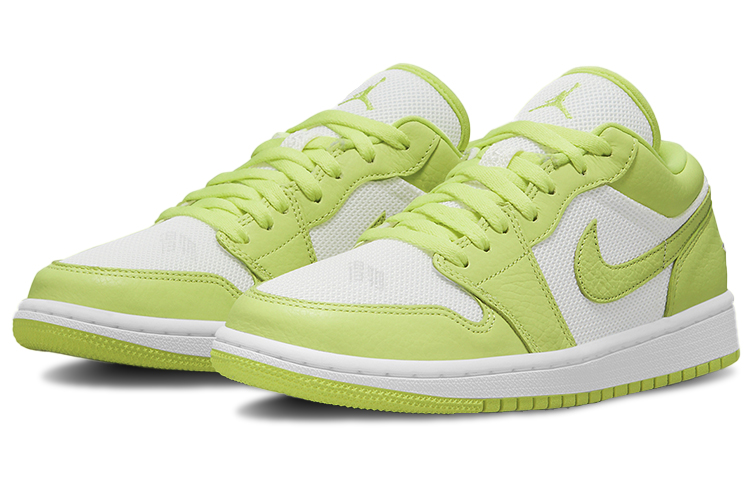 Женские кроссовки Jordan Air Jordan 1 Low "Limelight" (неоново-желтые) — 荧光黄 — фото 3