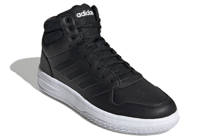 Мужские кроссовки adidas Gametaker PU (черно-белые) — Чёрный / белый — фото 3