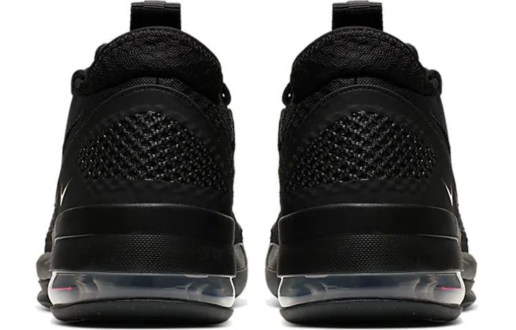 Мужские кроссовки Nike Air Force Max (черные) — фото 4