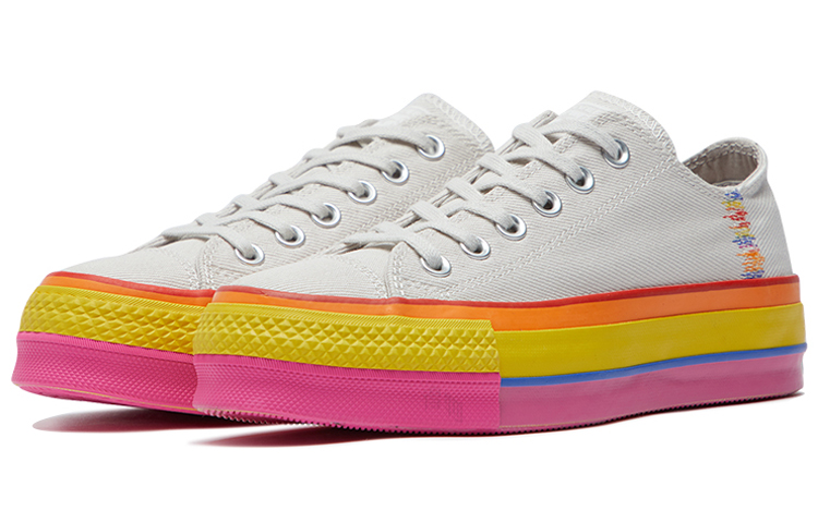 Женские кеды Converse Chuck Taylor All Star (бежевый) — фото 3