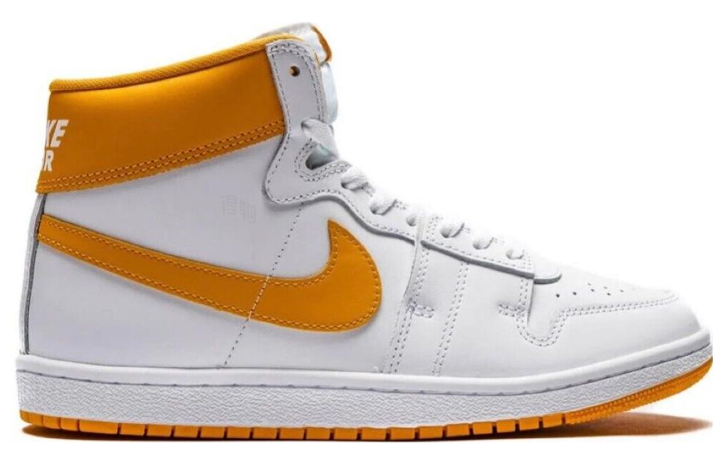 Мужские кроссовки Nike Air Ship SP University Gold (бело-желтые) — Белый / жёлтый — фото 2