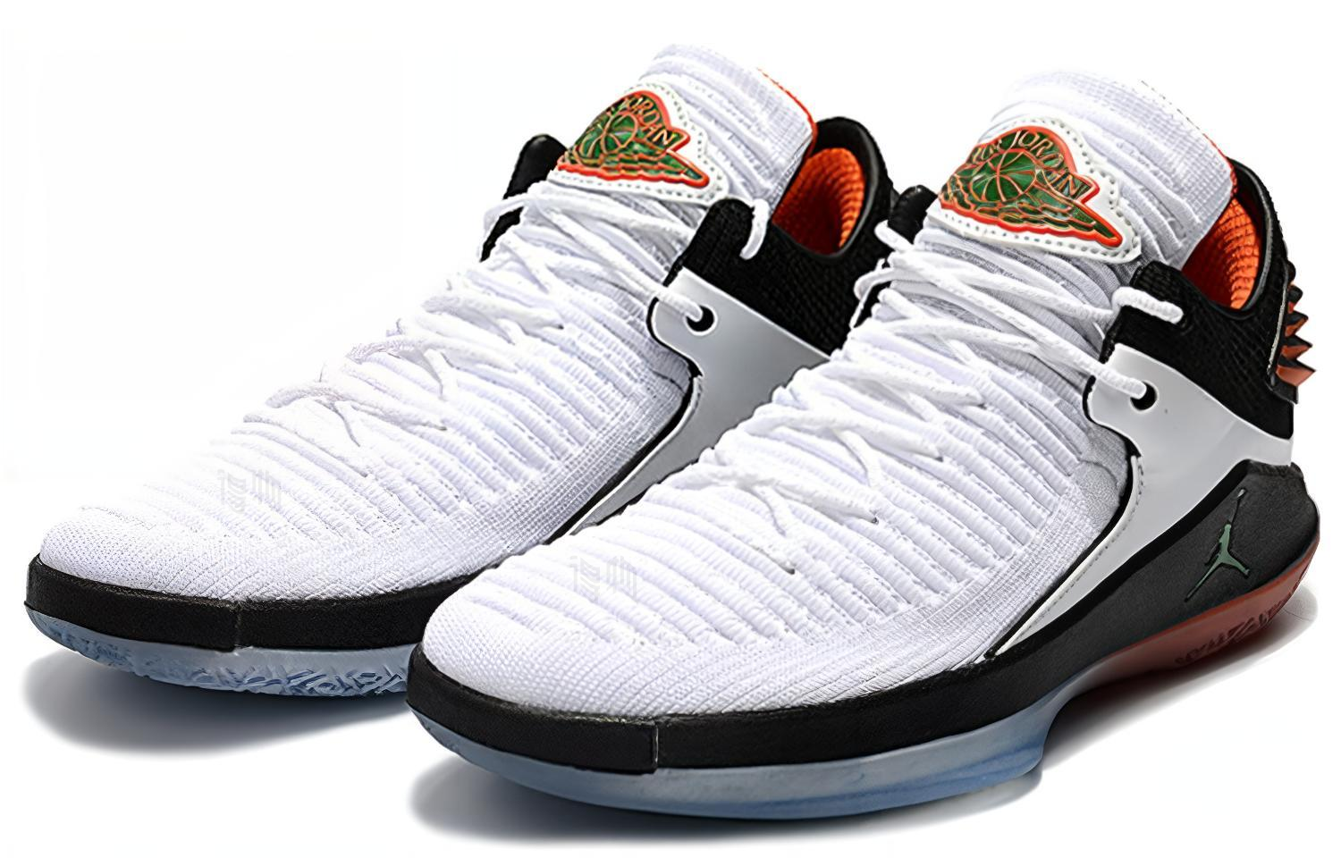 Мужские кроссовки Jordan Air Jordan 32 Low Gatorade (белые) — фото 2