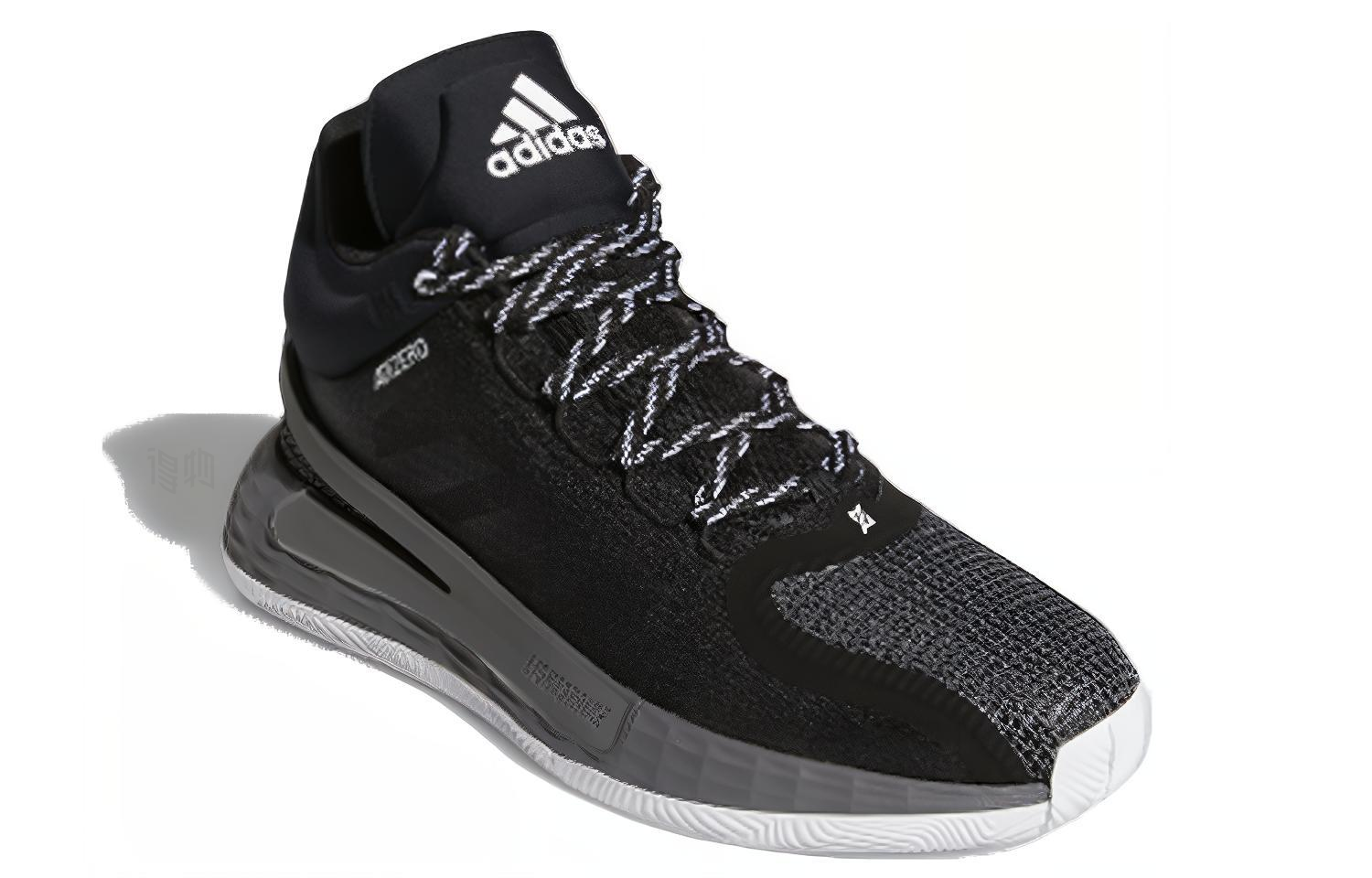Мужские кроссовки adidas D rose 11 (черный) — Чёрный — фото 3