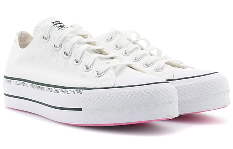 Женские кеды Converse Chuck Taylor All Star Lift (белые) — Белый — фото 4