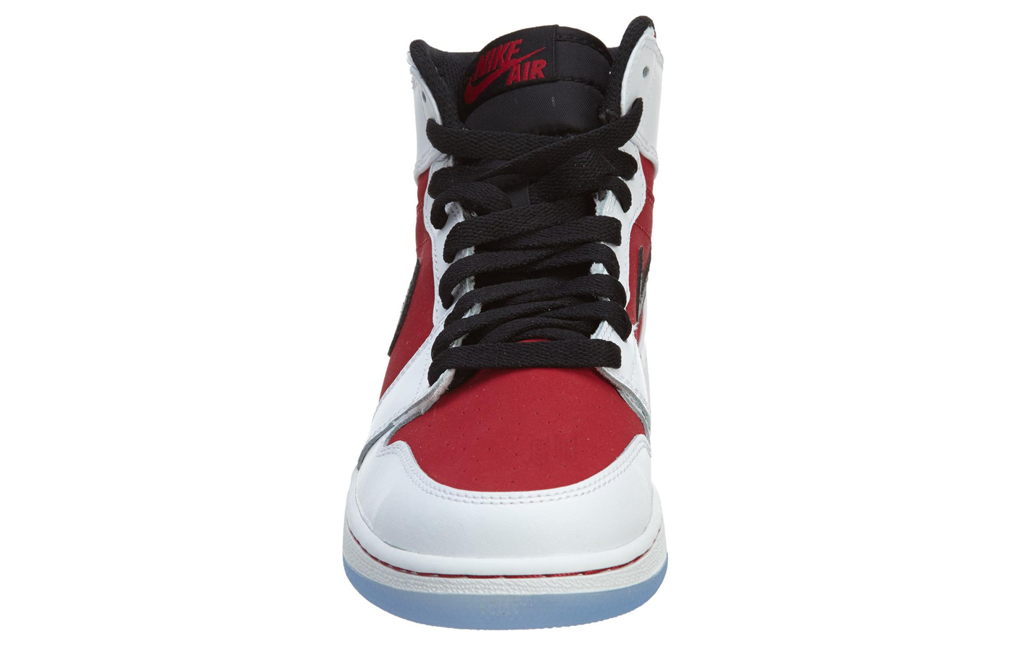 Женские кроссовки Jordan Air Jordan 1 Retro Carmine (бело-красные) — 白/黑/胭脂红 — фото 5