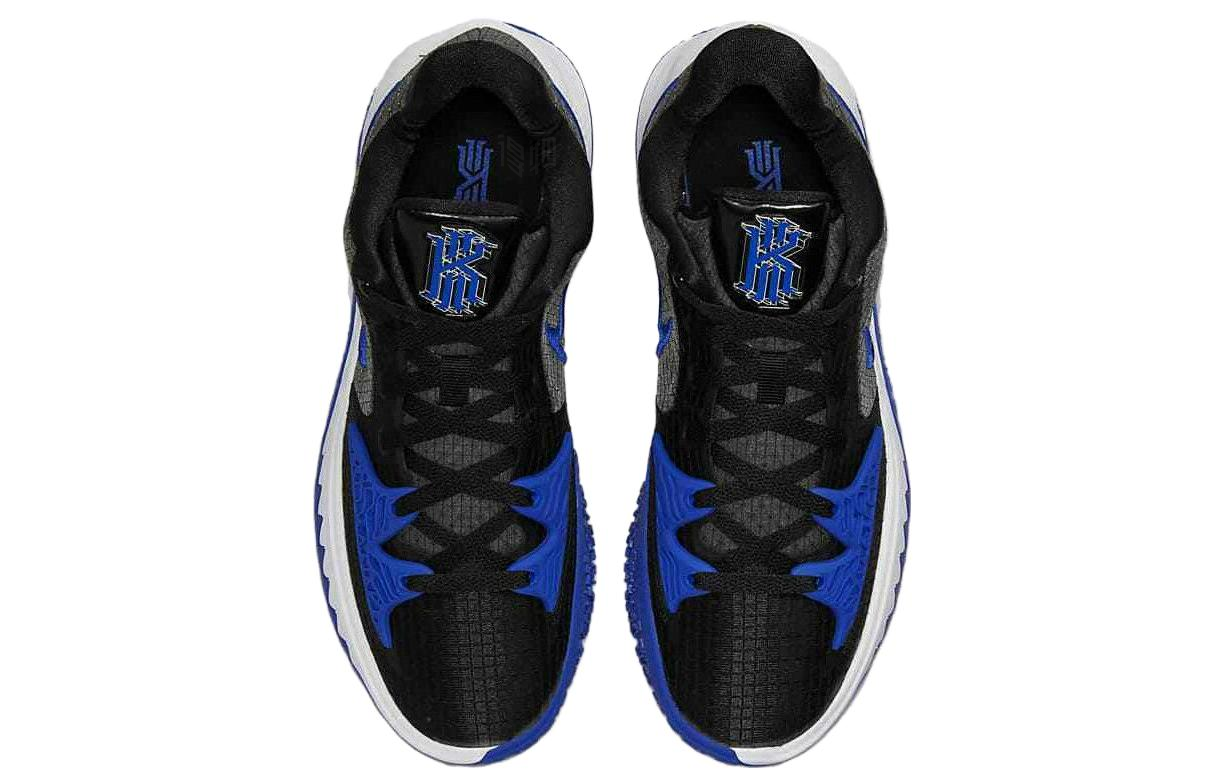 Мужские кроссовки Nike Kyrie Low 4 TB (черно-синие) — фото 4