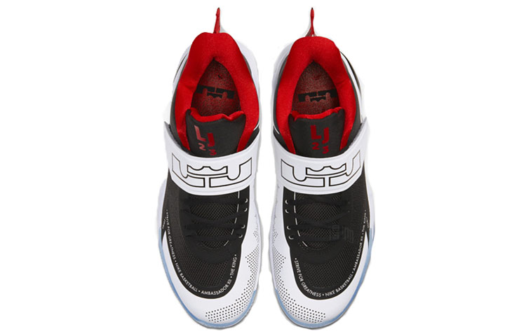 Кроссовки Nike Ambassador 12 (черно-белые) — Чёрный / белый — фото 4
