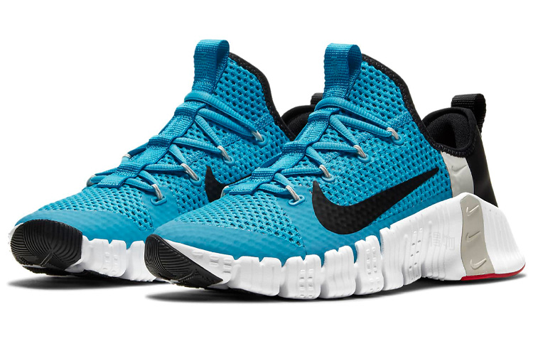 Кроссовки Nike Free Metcon 3 (сине-черные) — фото 3