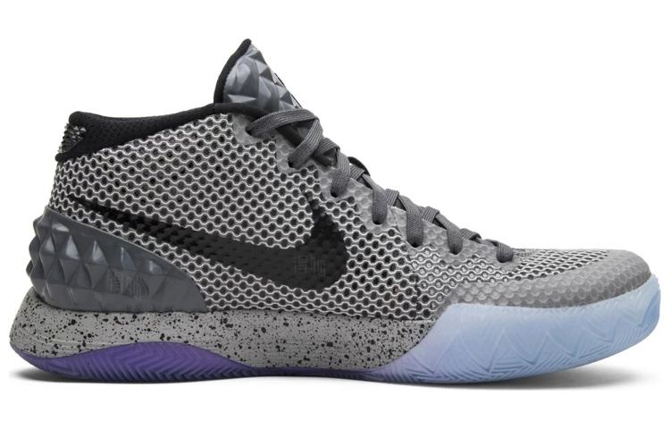 Кроссовки Nike Kyrie 1 All Star OG (серебристо-серые) — 纯白金/多/彩色/黑 — фото 2